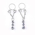Miniatyrbild 3 av 4: Icke-piercade Clip On Nippelringar Justerbara Smycken Nippelring 1 Par