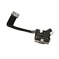 Miniatyrbillede 4 af 5: DC Strøm Opladningsstik Board Flex Kabel til MacBook Pro Retina A1502 802-3584-A