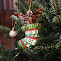 Miniatyrbillede 4 af 5: Gremlins Gizmo Julemandshat Hængende Julefigur Juletræspynt style 1