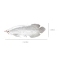 Miniatyrbillede 2 af 3: Simuleret Fiskemodel Kunstig Solid Fisk Legetøj Dragefisk Form Ornament Børnelegetøj