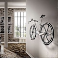 Miniatyrbillede 4 af 5: Cykelvægmonteringsstativ til landevejscykler og mountainbikes, pedalvægmontering, cykelstativer, hængerdisplay, garageholder B