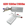 Pikkukuva 2 / 5: 60V 1500W Siniaalto-ohjain Citycoco sähkömoottoripyörälle leveärenkaiselle sähkömoottoripyörälle, lisävaruste