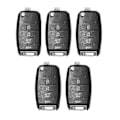 Miniatyrbillede 1 af 5: 5 stk. For Keydiy B19-4 B- 4 Knap Fjernbetjening Bilnøgle Til Kd900 Kd900+ Urg200 -x2 Progra