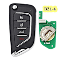 Miniatyrbillede 4 af 5: 5 stk./lot B21-4 Kd900 Kd900+ Urg200 Mini -x2 4-knaps fjernbetjening bilnøgle
