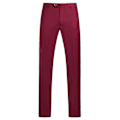 Miniatyrbild 5 av 5: Kostym för män, Business Casual, 3-delad kostym, Blazer, Byxor, Väst, 9 färger Dark Red S