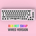 Miniatyrbild 2 av 5: RGB Hot Swap Programmerbar Kopplingsdosa DIY Mekaniskt Tangentbordskit Stöd Cherry MX Kailh Mekanisk