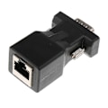 Pikkukuva 4 / 5: 2 kpl 15-nastainen VGA uros - RJ45 naaras Ethernet-sovitin LAN-jatke