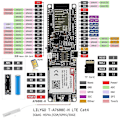 Miniatyrbilde 4 av 5: T-a7608e-h Esp32 Sim Lte Nettverk Gps Antenne Esp32-wrover-e Trådløs Modul Wifi Bluetooth Utvikling