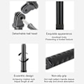 Miniatyrbilde 5 av 5: 3 Meter Uttrekkbar Selfie Stick Monopod Stang 1/4in Gjenge Kompatibel for Xiaomi Yi for Instax X3 for Insta 360 for ACT Serien for SJCAM Action Camera