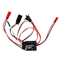 Miniatyrbillede 1 af 5: 30a Mini Børstet Elektronisk Hastighedsregulator Esc Børstet Elektrisk Motor Hastighedsregulator Til Rc Bil