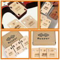 6st Basgitarr Halsshims Trä Gitarrpackning Gitarrhalsplatta Ersättningstillbehör
