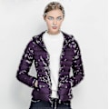 Miniatyrbillede 5 af 5: Dame Ultralet Dunjakke Hvide Andedun Hættejakker Langærmet Varm Slim Frakke Parka -bp Purple xxl