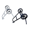 Miniatyrbillede 2 af 4: Til /3sixty Bagagebærer Bag Foldbar Cykel Bredere Opgradering Let Hjul Bagagebærer Cykelstativ Kan Skubbe Cykel