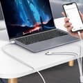 Miniatyrbild 3 av 5: Datakabel 3-i-1 Universal 1m 8Pin Type-C Micro USB Snabbladdningskabel Kompatibel iPhone