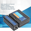 Miniatyrbillede 5 af 5: Rj45 Netværkskabeltester, Fjernbetjent Detektion Led Status Display Rj45 Kabeltester Til Cat8