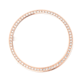 Miniatyrbillede 1 af 4: Diamantbesat Bezel Ring Bezel Loop Cover Anti-ridse Kollisionsbeskytter Kompatibel til Galaxy Watch (46mm, Rosaguld)