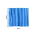 Miniatyrbillede 5 af 5: 5 stk. Egnet til renserfilter skærm Mc70kmv2 Mck57lmv2 Bac006a4c plisseret filter