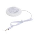 Pikkukuva 1 / 2: 3,5 mm:n minikokoinen kannettava sängyn vieressä oleva tyynykaiutin musiikkityynylle (valkoinen)