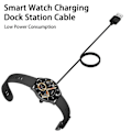 Miniatyrbillede 4 af 5: K10 Opladerkabel Magnetisk Sensitiv Induktion Stabil Output Smartwatch Opladerkabelstation til Kieslect Watch K11