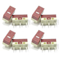 Miniatyrbild 1 av 5: För Huano Tyst Mus Mikro Switch Mikro Ljudlös Knapp 8st/set