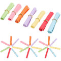 Miniatyrbillede 3 af 3: 50 stk. Kreativt Ønskepapir Scroll Multicolor DIY Dekoration Papirruller Skrivepapir Valentinsbesked i en Flaske (Tilfældig Farve)