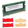 Miniatyrbillede 5 af 5: Ddr2 4gb Laptop Ram Hukommelse+køle Vest 667mhz Pc2 5300 Sodimm 2rx8 200 Pins Til Amd Laptop Hukommelse