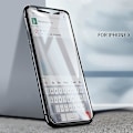 Pikkukuva 5 / 5: Yhteensopiva iPhone 11 Pro Max Xs Max Xr 7 8 Plus karkaistu lasi suojakalvo 9H karkaistu lasikalvo