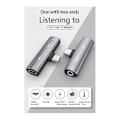 Pikkukuva 2 / 5: Mini 2 in 1 -muunnin Type-C - 3,5 mm:n audioadapteri Type-C -kuulokeadapteri Monitoimimuunnos