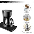 Miniatyrbillede 4 af 5: Køkken Skydbar Kaffebakke Måtte, 30 cm Under Skab Apparat Kaffemaskine Brødrister Bordplade Stopper