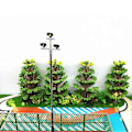 Miniatyrbillede 5 af 5: 5 stk. Skala Model Tog Lys Jernbane Led Lampe Stolpe Gadebelysning Bygning Landskab Layout Model Acc
