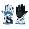 Miniatyrbild 3 av 5: Flickor Pojkar Vattentäta Varma Handskar Vinter Professionella Skidhandskar Snö Barn Vindtäta Skidåknings Snowboardhandskar Ridhandskar Blue
