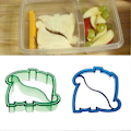 Miniatyrbilde 2 av 5: Morsom Dinosaurform Lunsj Sandwich Toast Kjeks Kake Brød Kutter DIY Form