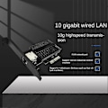 Miniatyrbillede 4 af 5: 10g Single Port Netværkskort Pxe Diskless Boot Server Industriel Computer Ethernet Netværkskort Pci