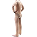 Miniatyrbild 3 av 4: Herr Mesh Genomskinlig Pyjamas Set Sexig Topp + Byxor Underkläder Erotiska Nattkläder Skin Colour L