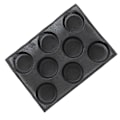 Miniatyrbillede 2 af 2: 1 stk. Silikone DIY Form Non-stick Sikker Bolleform Sundt Brødform (Sort)