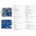 Pikkukuva 4 / 5: Cm4 Poe -laajennuskortti Poe/rs485/rs232 Rpi Compute Module 4 Lite/emmc 1kpl