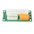 Miniatyrbilde 2 av 5: 3 stk 24-pinners til 4-pinners ATX strømforsyning synkron synkroniseringsstarter forlengerkort dobbel PSU-adapter for Bt