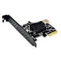 Pikkukuva 3 / 5: Asm3142-siruskortti 10 Gbps Usb3.1 Etuosan tyyppi E 20-nastainen laajennuskortti Usb2.0 Pci Express 3.0 X2 A