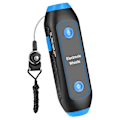 Miniatyrbillede 2 af 2: Elektronisk fløjte 3 toner Multipurpose håndholdt fløjte med lanyard lommelygte