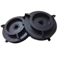 Miniatyrbillede 2 af 5: 1 par Åbner til Studer Revox Aluminium Nab Hub Adapter Universal Læseenhed til B67 Teac G8m2