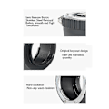 Miniatyrbilde 3 av 5: Ai-fx Adapterring For F-mount Til -single Xt4 Fokus