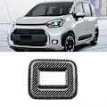 Miniatyrbilde 4 av 5: For Sienta 2022 2023 Bil Bak USB Utstyr Ladeport Beskyttelsesdeksel Ramme Panel Trim Karbonfiber