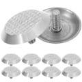 Miniatyrbilde 1 av 4: 10 stk. taktile belegningsspiker 304 rustfritt stål taktile varselspiker for fortau, t-baner og flyplasser, forbedret sikkerhet