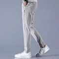 Miniatyrbilde 3 av 5: Golfbukser for menn, hurtigtørkende, lange, komfortable fritidsbukser med lommer, Fengshuo Dark Grey 4XL