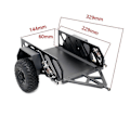 Miniatyrbild 2 av 5: Släpvagn för 1/10 RC Crawler Bil Axial Scx10 4 D90 Reat ,1