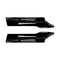 Miniatyrbillede 1 af 5: Bil Lys Sort Front Kofanger Læbe Vinkel Diffuser Splitter Spoiler Beskytter Til 5 Serie F10 F11 20 - JNNJV