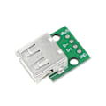 Miniatyrbilde 1 av 5: Usb 2.0 Fe Til Dip Pin Board Usb 2.0 Til Dip Adapterkort Modul Usb 2.0 Adapterkort