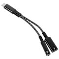 Miniatyrbilde 3 av 3: USB-C Hodetelefonadapter USB-C Til Aux Adapter USB Lydadapter For Laptop