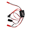 Miniatyrbillede 2 af 5: 30a Mini Børstet Elektronisk Hastighedsregulator Esc Børstet Elektrisk Motor Hastighedsregulator Til Rc Bil
