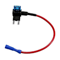 Miniatyrbillede 1 af 3: 6 stk. Mini ATS Sikringsadapter ACS Tap Dobbelt Kredsløbsadapterholder med 6 stk. Indsats
